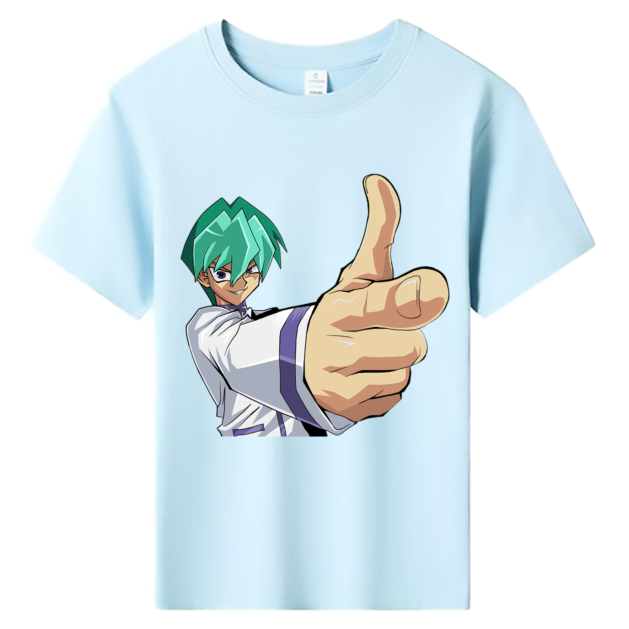 （画像用） 遊☆戯☆王 Yu-Gi-Oh! 綿100％キッズTシャツ（フロントプリント）